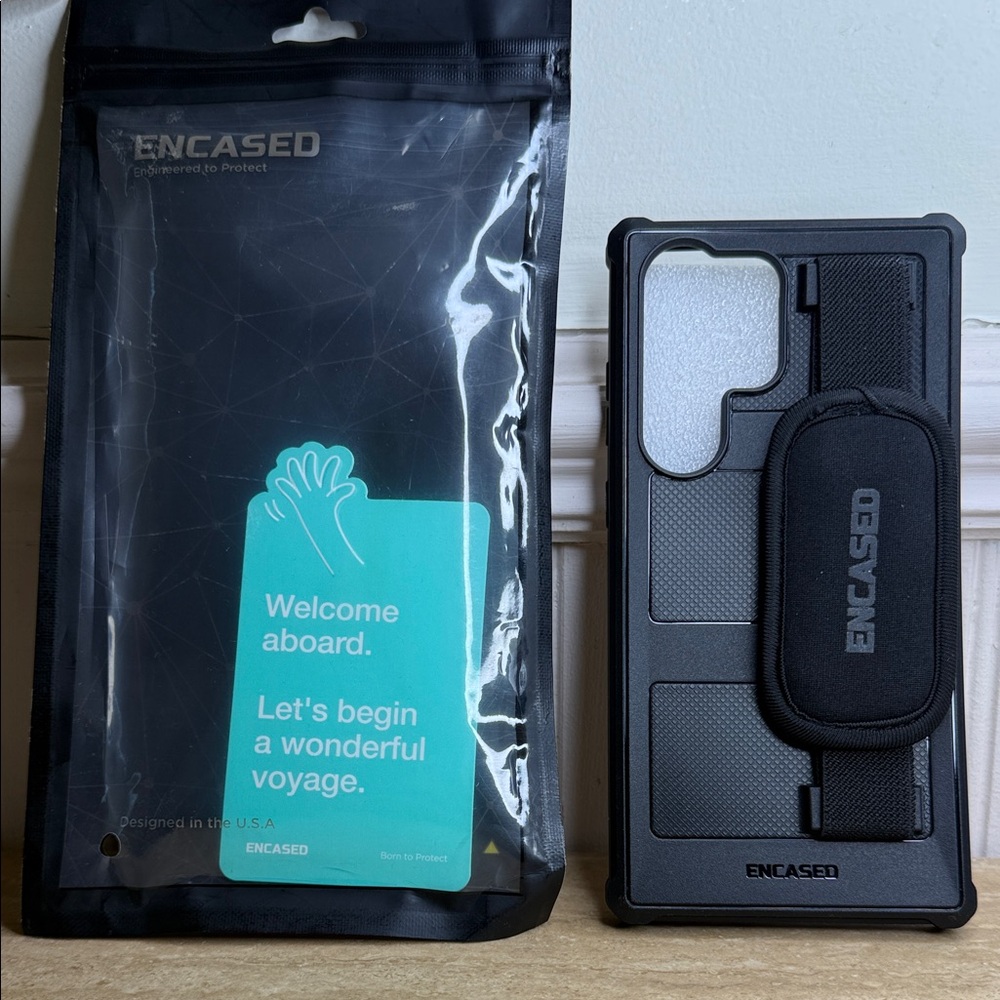 Black Phone Case with Belt Clip